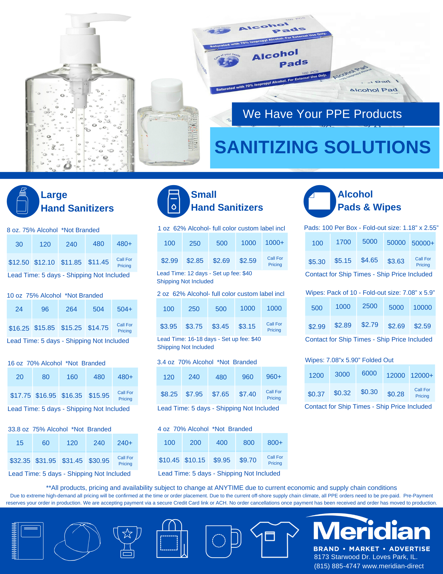 Meridian-Sanitizing-Solutions-Products